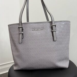 Michael Kors Silver Tote Bag